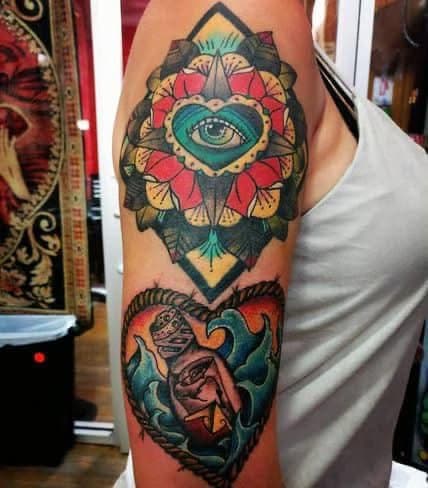 I don’t know what to call it Sir — tattoo by @sean_e_bones